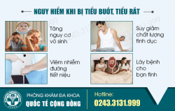 Đi tiểu buốt là bệnh gì ? Nguyên nhân, triệu chứng nhận biết bệnh