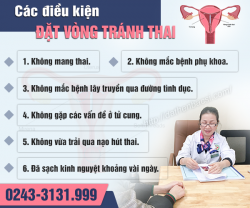 Quy trình đặt vòng tránh thai chi tiết nhất