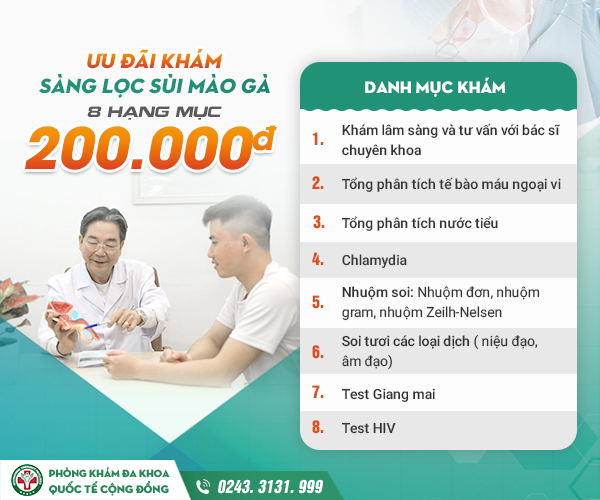 Cần làm xét nghiệm nào để phát hiện sùi mào gà?