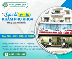 Top 7 phòng khám phụ khoa Hà Nội uy tín, có lượt đánh giá cao nhất 