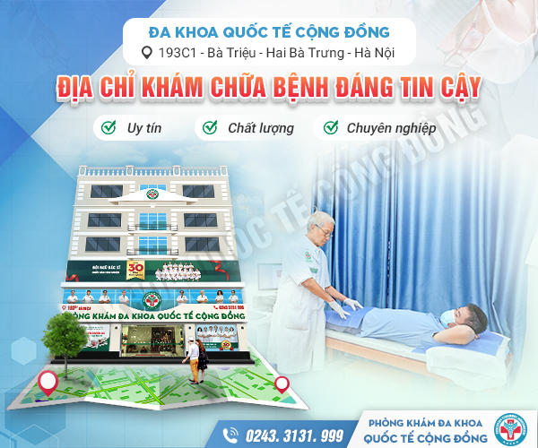 Phòng khám Đa khoa Quốc tế Cộng Đồng – Trung tâm chăm sóc sức khỏe chất lượng cao tại Hà Nội