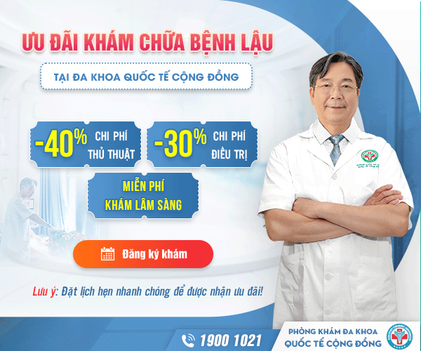 Ưu đãi xét nghiệm bệnh xã hội tại Đa Khoa Quốc Tế Cộng Đồng