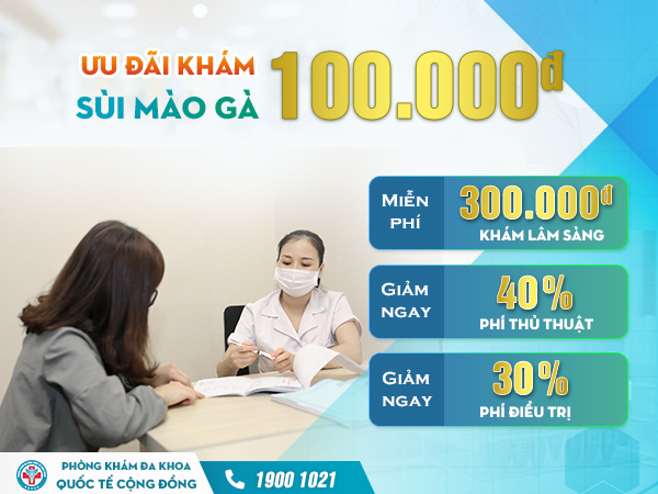 [Ưu đãi đặc biệt] Xét nghiệm sùi mào gà nam giới tiết kiệm giá chỉ 100.000Đ